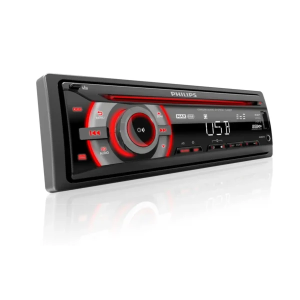 Philips CarStudio CEM2200/10 car media receiver Black 50 W