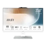 MSI Modern AM242TP 12M-803ES All-in-One PC/workstation Intel® Core™ i7 i7-1260P 60.5 cm (23.8″) 1920 x 1080 pixels 16 GB DDR4-SDRAM 512 GB SSD Windows 11 Pro Wi-Fi 6E (802.11ax) Black