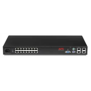 APC 16-Port IP KVM KVM switch Rack mounting Black