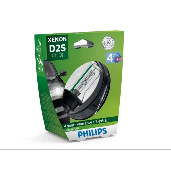 Philips LongerLife Xenon 85122SYS1 Xenon warranty