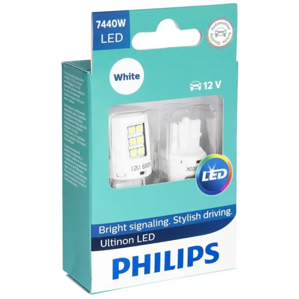 Philips 7440ULWX2 car light bulb W21 LED