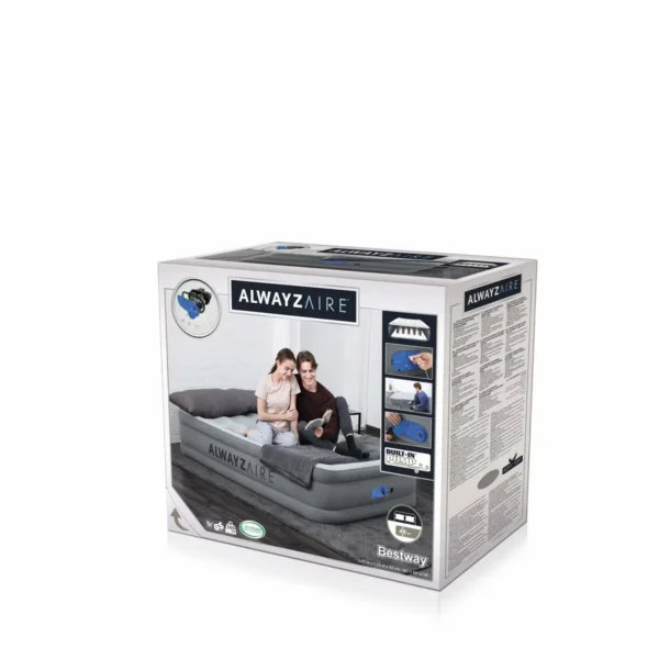Bestway 67624 air mattress Double mattress Grey Unisex