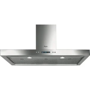 Whirlpool AKR 767 IX cooker hood Wall-mounted Stainless steel 630 m³/h