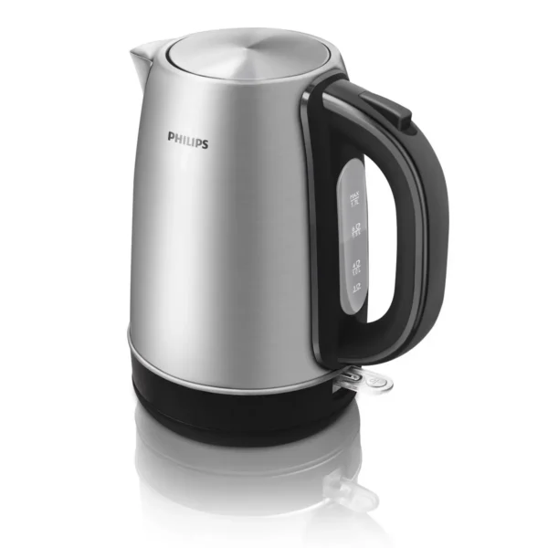 Philips HD9321/22 electric kettle 1.7 L 2200 W Black, Stainless steel