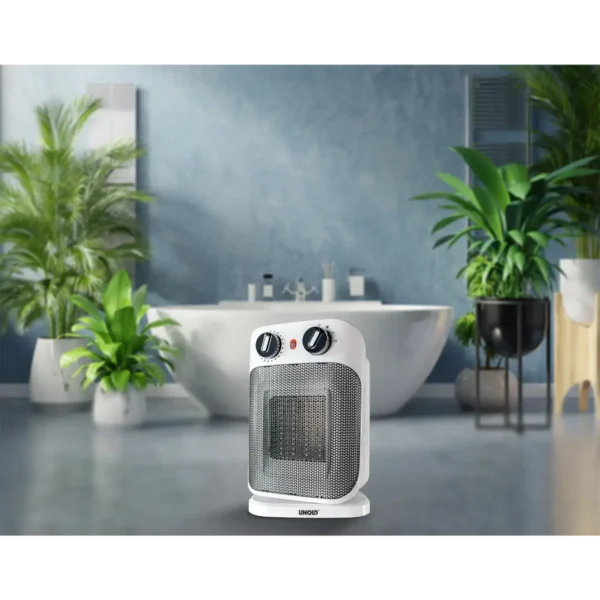 Unold 86460 electric space heater Indoor Black, White 1800 W Fan electric space heater