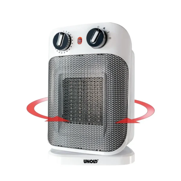 Unold 86460 electric space heater Indoor Black, White 1800 W Fan electric space heater
