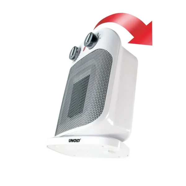 Unold 86460 electric space heater Indoor Black, White 1800 W Fan electric space heater