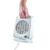 Unold 86460 electric space heater Indoor Black, White 1800 W Fan electric space heater