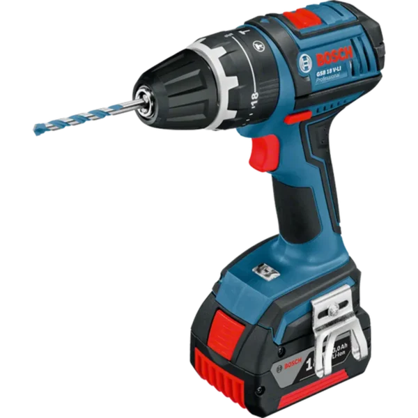 Bosch GSB 18 V-LI Professional 1700 RPM 1.9 kg Black, Turquoise