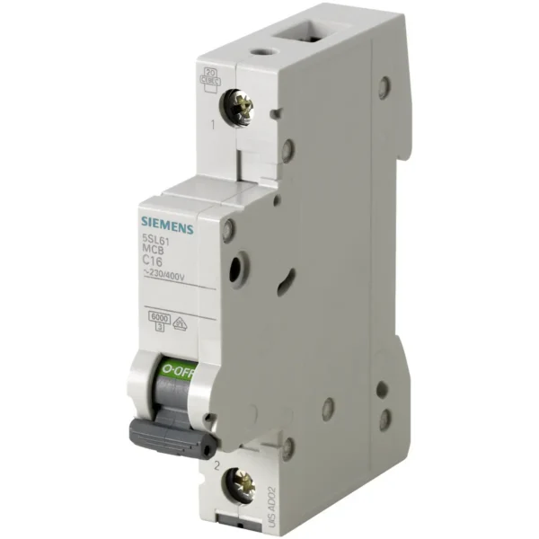 Siemens 5SL61107 circuit breaker Miniature circuit breaker Type C 1