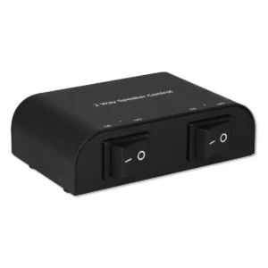 Techly IDATA AU-267 audio switch Black