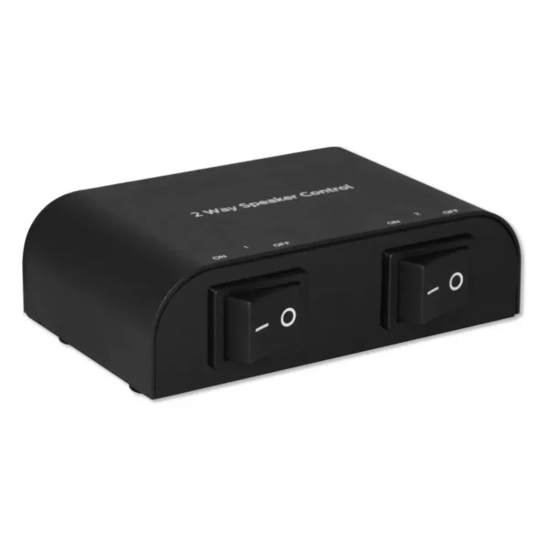 Techly IDATA AU-267 audio switch Black