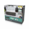 Bestway Tritech Cushify Top Air Mattress Queen with Built-in AC Pump and Antimicrobial Coating 2.03 m x 1.52 m x 46 cm