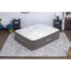 Bestway Tritech Cushify Top Air Mattress Queen with Built-in AC Pump and Antimicrobial Coating 2.03 m x 1.52 m x 46 cm