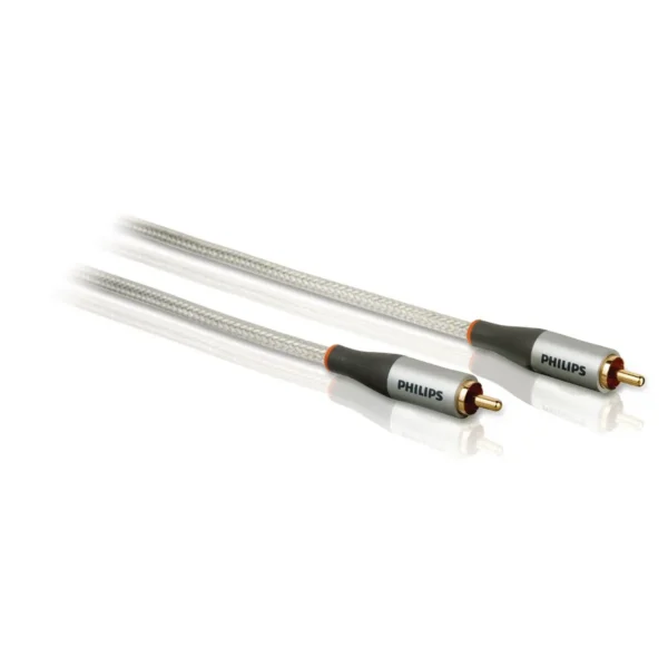 Philips SWA3202H/17 audio cable 1.8 m RCA Black, Grey, Metallic