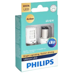 Philips 2057AULAX2 car light bulb P21/5 LED