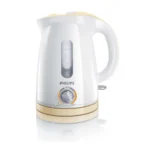 Philips Viva Collection HD4678/80 electric kettle 1.2 L 2400 W White, Yellow