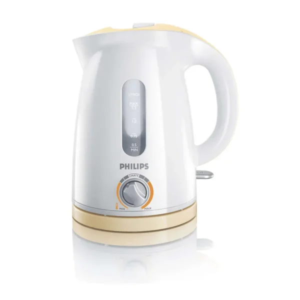 Philips Viva Collection HD4678/80 electric kettle 1.2 L 2400 W White, Yellow