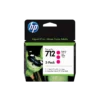 HP 712 3-pack 29-ml Magenta DesignJet Ink Cartridge