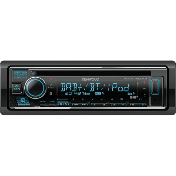 Kenwood KDC-BT730DAB car media receiver Black 88 W Bluetooth