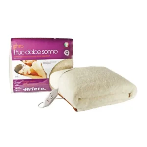 Ariete 8813 Electric blanket 60 W Beige Wool