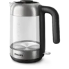 Philips 5000 series HD9339/80R0 electric kettle 1.7 L 2200 W Black, Silver, Transparent