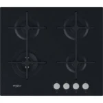 Whirlpool GOA 6423/NB Black Built-in 60 cm Gas 4 zone(s)