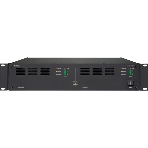 Biamp Commercial Audio PA2240BP 1.0 channels Performance/stage Black