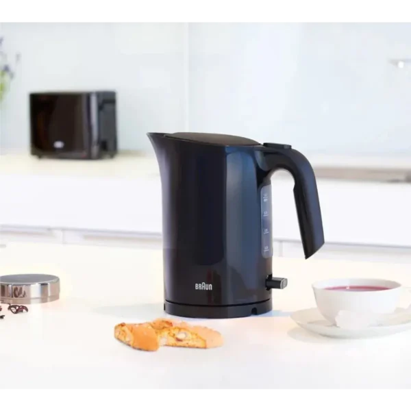 Braun PurEase WK 3000 BK electric kettle 1 L 2200 W Black