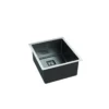 Whirlpool FSU 3440 IX Undermount sink Rectangular Stainless steel