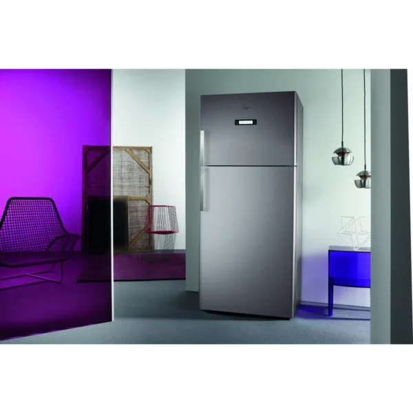 Whirlpool WTH5244 NFX fridge-freezer Freestanding 515 L Stainless steel