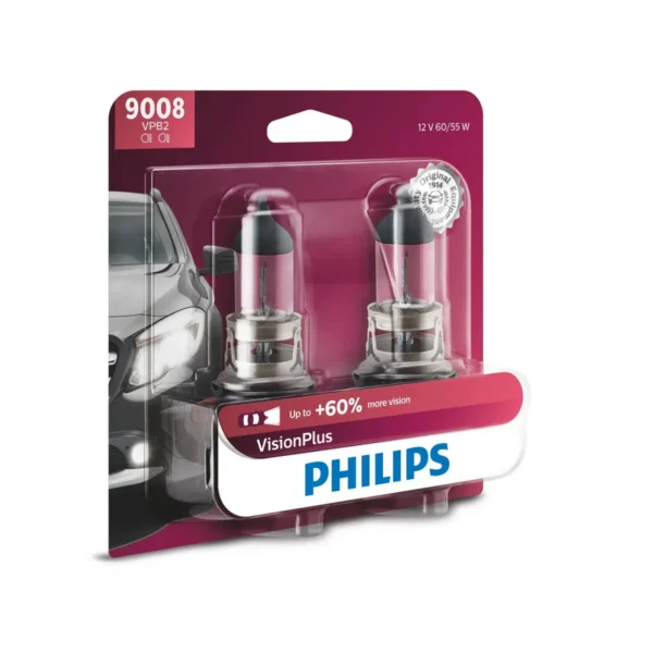 Philips VisionPlus 9008VPB2 car light bulb H13 60 W Halogen