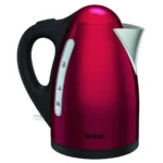 Tefal KI110511 electric kettle 1.7 L 2400 W Black, Red, Stainless steel
