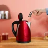 Tefal KI110511 electric kettle 1.7 L 2400 W Black, Red, Stainless steel