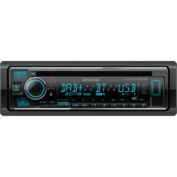 Kenwood KDC-BT760DAB Black 50 W Bluetooth