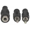Manhattan 354578 audio cable 0.2 m 3.5mm 2 x 3.5mm Black