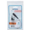Manhattan 354578 audio cable 0.2 m 3.5mm 2 x 3.5mm Black