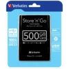 Verbatim Store ‘n’ Go USB 3.0 Portable Hard Drive 500GB Black