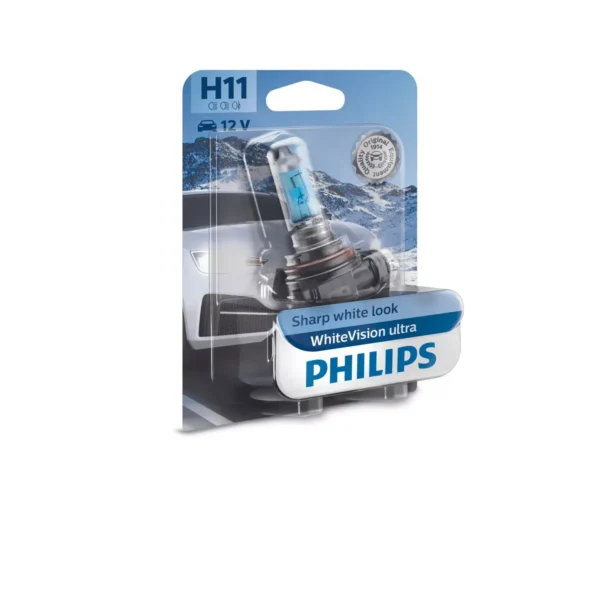 Philips WhiteVision ultra 12362WVUB1 Stylish white look
