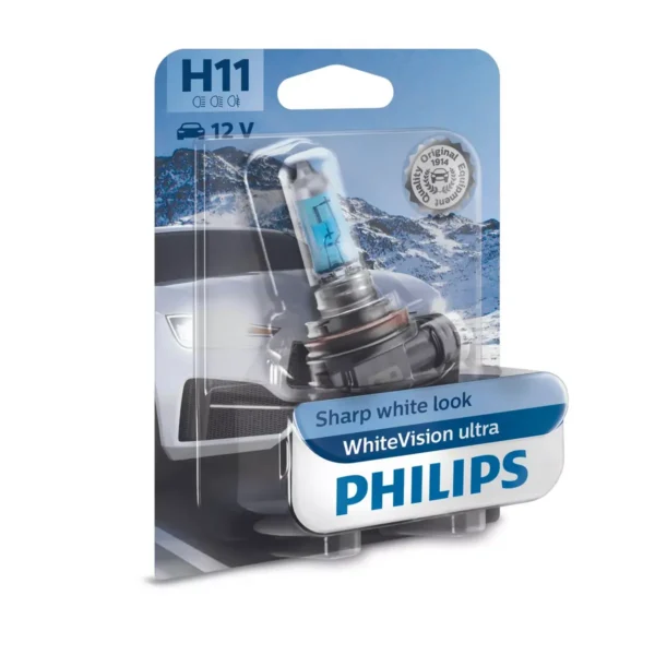 Philips WhiteVision ultra 12362WVUB1 Stylish white look