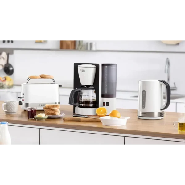 Bosch TWK6A511 electric kettle 1.7 L 2200 W Grey, White