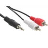 Sandberg MiniJack-M->2xRCA-M 5 m