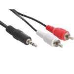 Sandberg MiniJack-M->2xRCA-M 5 m