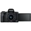 Canon EOS M50 Mark II + EF-M 15-45mm IS STM + Vlogger Kit MILC 24.1 MP CMOS 6000 x 4000 pixels Black