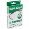 InLine S-99250 audio cable 0.15 m 3.5mm 2 x 3.5mm Black, Silver