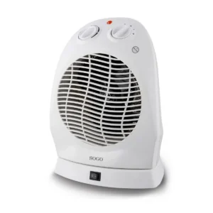 Sogo CAL-SS-18320 electric space heater Indoor White 2000 W Fan electric space heater