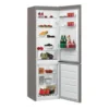 Whirlpool BLF 7121 OX fridge-freezer Freestanding 307 L Stainless steel