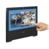 Shuttle X50v2 Intel Atom® D525 39.6 cm (15.6″) 1366 x 768 pixels Touchscreen All-in-One PC 2 GB DDR3-SDRAM Black