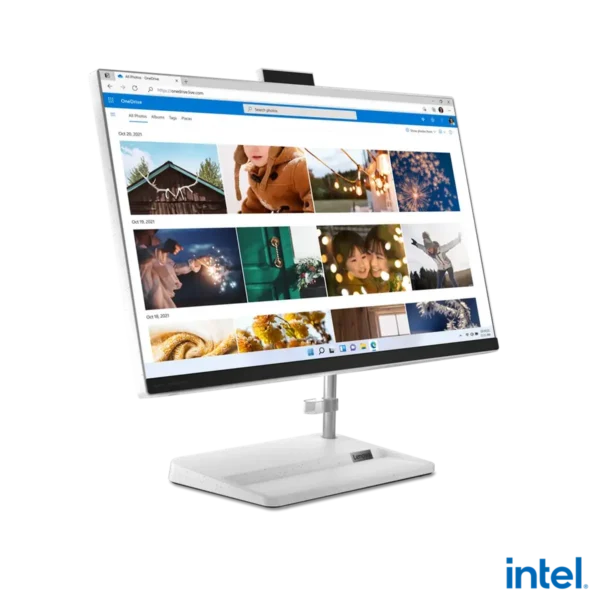 Lenovo IdeaCentre 3 Intel® Core™ i5 i5-1240P 60.5 cm (23.8″) 1920 x 1080 pixels All-in-One PC 8 GB DDR4-SDRAM 512 GB SSD NVIDIA GeForce MX550 Windows 11 Home Wi-Fi 6 (802.11ax) White