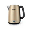 Philips Viva Collection HD9356/98 electric kettle 0.75 L 2200 W Black, Champagne